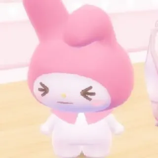 😣 78fe7ed4 My Melody My Melody, Sanrio, cute, pink, kawaii, cartoon telegram sticker