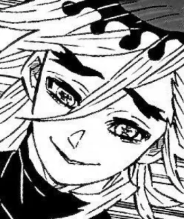 🍭 39620b16 Doma Demon Slayer 도우마, 귀멸의 칼날, 애니메이션, 만화, 캐릭터, 악당 telegram sticker