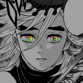 🌂 afb40223 Douma Demon Slayer 도우마, 귀멸의 칼날, 애니메이션, 만화, 빌런 telegram sticker