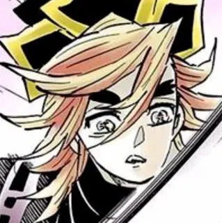 🛀 f51bf161 Doma Demon Slayer 애니메이션, 귀멸의 칼날, 도우마, 캐릭터, 만화 telegram sticker