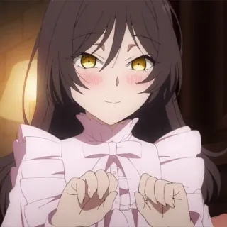 🧬 d9e0f554 Anime, Dziewczyna, Kreskówka, Słodkie, Kobieta, Ilustracja whatsapp sticker