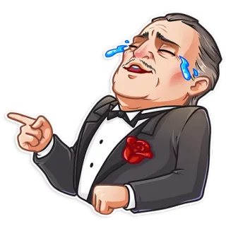 Don Corleone telegram stickers