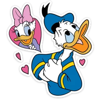 Дональд Дак | Donald Duck :: @TgSticker telegram stickers