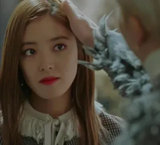 😇 1b20b129 donna, faccia, persona, ritratto, coreano telegram sticker