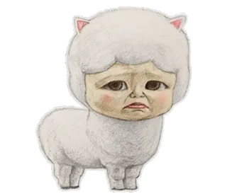 Doll telegram stickers