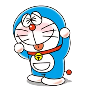😳 cfa30739 Doraemon doraemon, anime, cartoon, cute, cat, robot, funny, happy telegram sticker