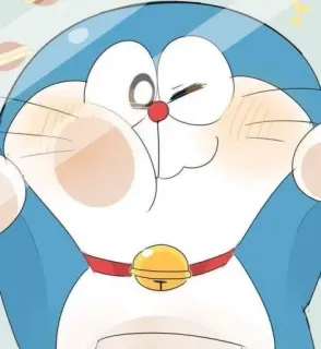 😊 1e18d6c1 Doraemon Cartone animato, Doraemon, Anime, Gatto, Robot whatsapp sticker