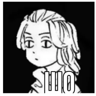 😕 628ba2d3 ШО anime, manga, comic, cartoon, portrait, expression telegram sticker