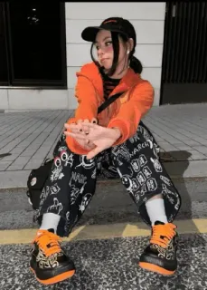 😉 85e44f02 woman, fashion, streetwear, style, outfit telegram sticker