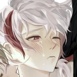 🥺 8651ef39 动漫, 哭泣, 悲伤, 情绪化, 漫画, 角色 telegram sticker