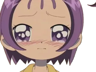 😭 802d772f 动漫, 女孩, 伤心, 哭泣 telegram sticker