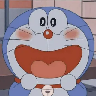 💖 5661ffa5 Doraemon doraemon, anime, kreskówka, postać, robot, kot telegram sticker