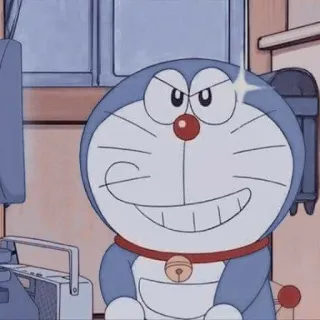 💖 850dd88c Doraemon Doraemon, Anime, Kreskówka, Kot, Robot, Manga telegram sticker