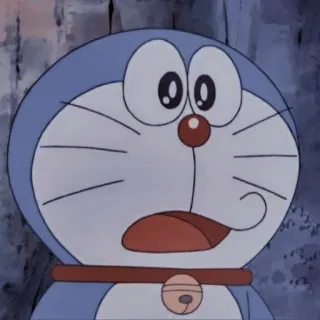 💖 9153ef71 Doraemon Doraemon, kot, anime, kreskówka, robot, wyrażenie telegram sticker