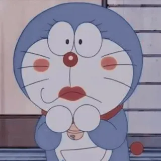 💖 9641bec4 Doraemon kreskówka, kot, robot, anime telegram sticker