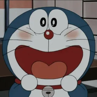 💖 a40de537 Doraemon Anime, Kreskówka, Doraemon, Postać, Słodkie, Manga telegram sticker