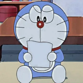 💖 bf2b33c5 Doraemon Kreskówka, Anime, Robot, Kot, Niebieski, Doraemon, Postać telegram sticker