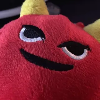 😈 b41cfc2b jouet, peluche, rouge, jaune, mignon, animal en peluche whatsapp sticker