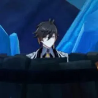 😕 c0168073 Zhongli Genshin Impact Personnage animé, Personnage de jeu vidéo, Genshin Impact, Zhongli whatsapp sticker