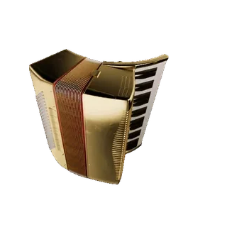 👂 ea50a177 accordéon, instrument de musique, musique, instrument, or, clavier telegram sticker