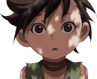 😮 e1ae93cf 动漫, 角色, 男孩, 可爱 telegram sticker