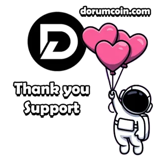 👍 719d4d50 Thank you Support phi hành gia, cảm ơn, ủng hộ, bong bóng, trái tim telegram sticker