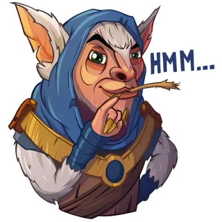 😏 39187bf3 Sniper Dota 2 HMM... dota, dota2, sniper, hmm, pensando telegram sticker