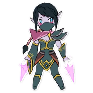 Dota 2 Heroes telegram stickers