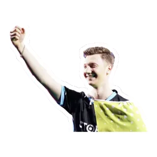 🙋 2751978d personne, fête, joie, succès, heureux, excité whatsapp sticker