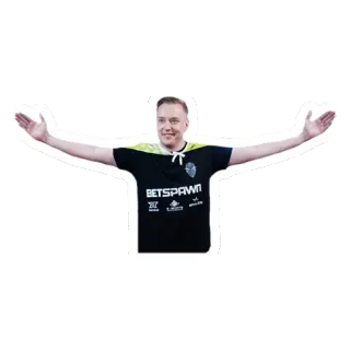 ☺️ 30dedb5e BETSPAWN Esport, Gaming, Gamer, Paris, Sponsor whatsapp sticker