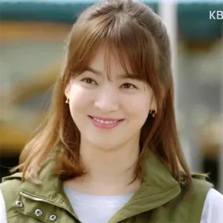 😁 1aed2312 女人, 微笑, 肖像, 女演员 telegram sticker