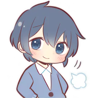 ☺️ c2f2b0b8 Anime, Desenho animado, Fofo, Menino telegram sticker