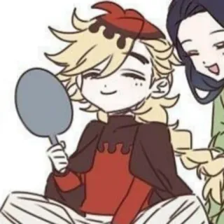 ⛓️ 581b96a6 Douma Demon Slayer Anime, Demon Slayer, Douma, Kreskówka, Fanart telegram sticker