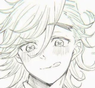 😜 66363edf Anime, Schets, Glimlach, Blij, Schattig telegram sticker