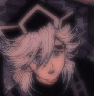 😭 9ccae161 Doma Demon Slayer Anime, Demon, Huilend, Manga, Fanart telegram sticker