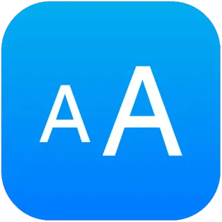 🔵 2a69c8fa text, font, letters, typography telegram sticker