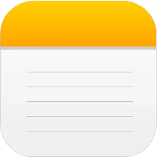 🔵 3b0e3bd8 notes, notepad, yellow, paper telegram sticker