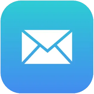 🔵 f43ba1b3 email, message, communication, envelope, mail telegram sticker