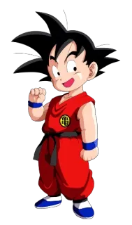 🤝 3364e13e Goku Dragon Ball Anime, Dragon Ball, Goku, Cartone animato, Bambino, Animazione giapponese telegram sticker