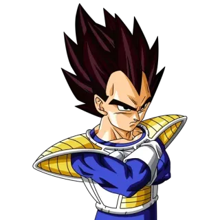 😖 5cec2935 Vegeta Dragon Ball Vegeta, Dragon Ball, Anime, Personaggio, Saiyan telegram sticker