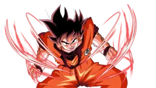 😇 cd0cedbc Goku Dragon Ball Goku, Dragon Ball, Anime, Combattimento, Super Saiyan telegram sticker