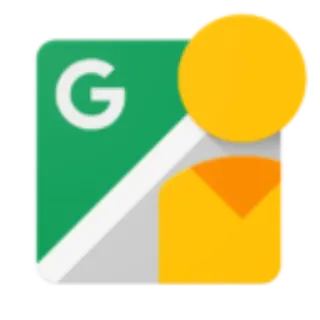 🔵 6125df77 Google マップ, 地図, ナビ, ストリートビュー, 場所 telegram sticker