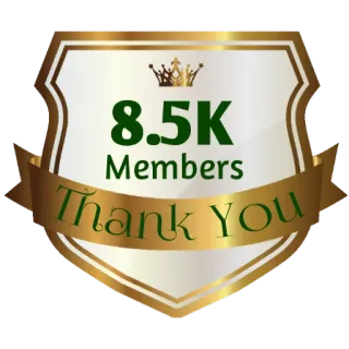 ⚜ b8f4c27d 8.5K Members
Thank You membri, grazie, celebrazione, successo whatsapp sticker