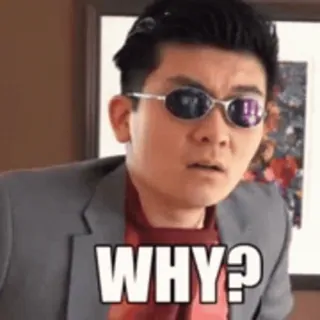 🎈 2d86bd49 WHY? คำถาม, สับสน, สงสัย, ทำไม, สีหน้า, มีม telegram sticker