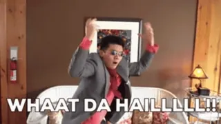 🎈 8ff2c8e6 WHAAT DA HAILLLLLL!!! มีม, ตลก, อุทาน, ตกใจ, ประหลาดใจ, เกินจริง telegram sticker