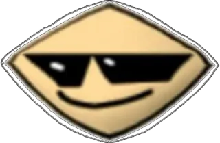 ⭐ 22d91e88 멋진, 안경, 얼굴, 이모티콘 telegram sticker