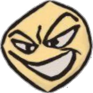 ⭐ 49c85480 이모지, 얼굴, 웃음, 만화, 능글, 표정 telegram sticker