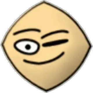 ⭐ b5f746db 이모티콘, 윙크, 얼굴, 만화, 표정 telegram sticker