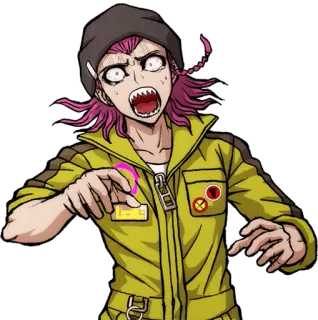 😨 c3e19ffa Kazuichi Souda Danganronpa アニメ, マンガ, 左右田和一, ダンガンロンパ telegram sticker