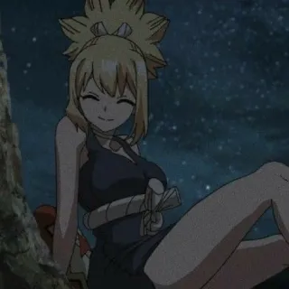 💖 e20029f5 Kohaku Dr. Stone 动漫, 卡通, 琥珀, Dr. Stone telegram sticker